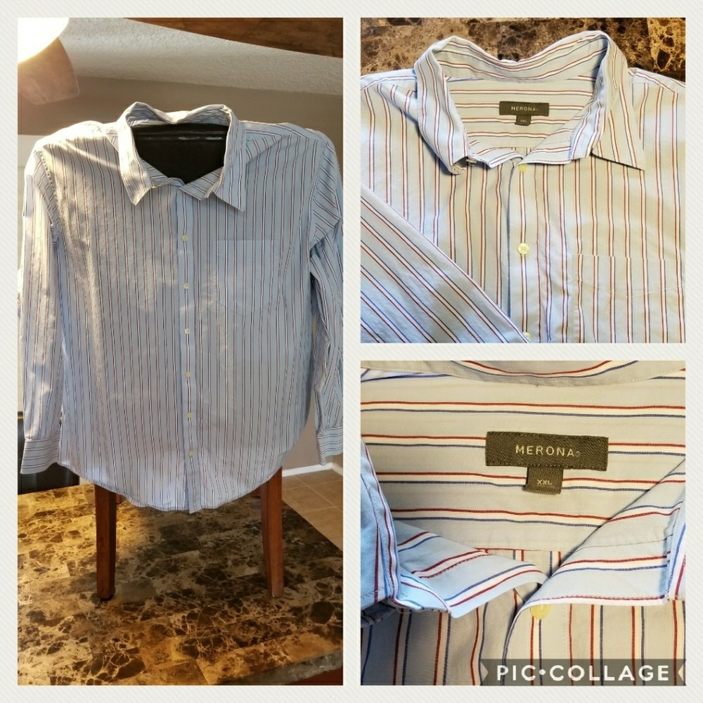 Merona XXL Men's Dress Shirt